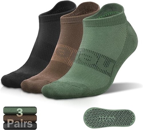 Pairs non slip yoga socks - 3,
