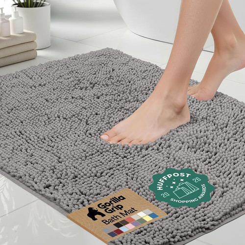Gorilla grip bath rug - gorilla, mat