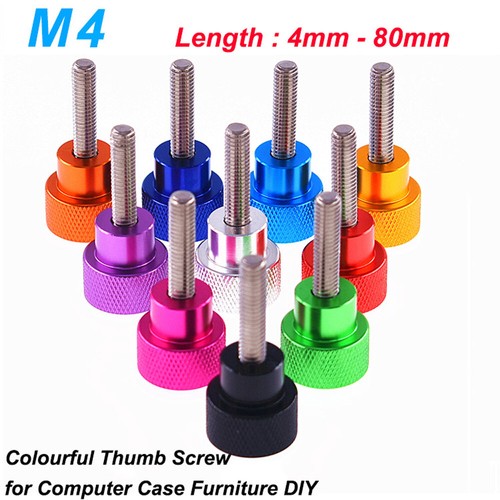 Knurled thumb screws with - m4,