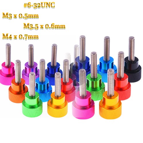 Alu grip knob thumb screws - alu,