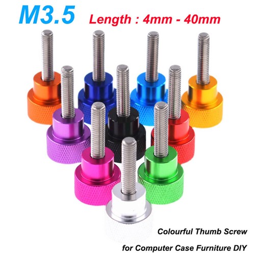 4mm 40mm diy knurled - m3.5,