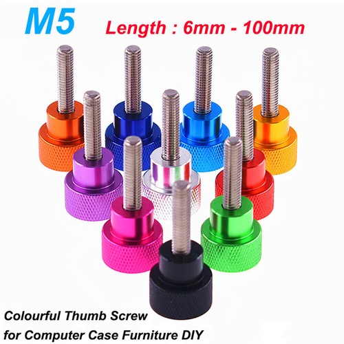 Length 100mm knurled thumb - 6-100mm,