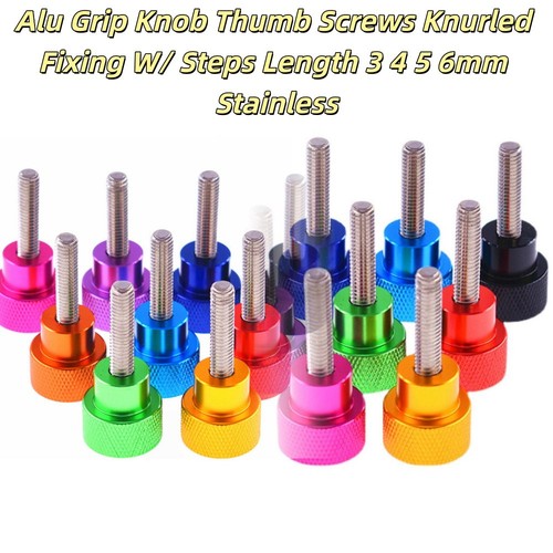 Alu grip knob thumb screws - grip,
